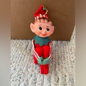 Vintage 1950s Knee-Hugger Christmas Elf